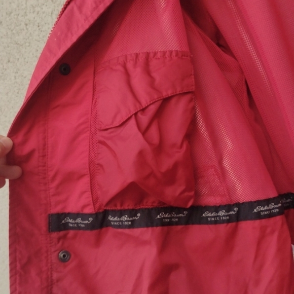 Flawed Eddie Bauer Red Jacket L/XL - Picture 4 of 12